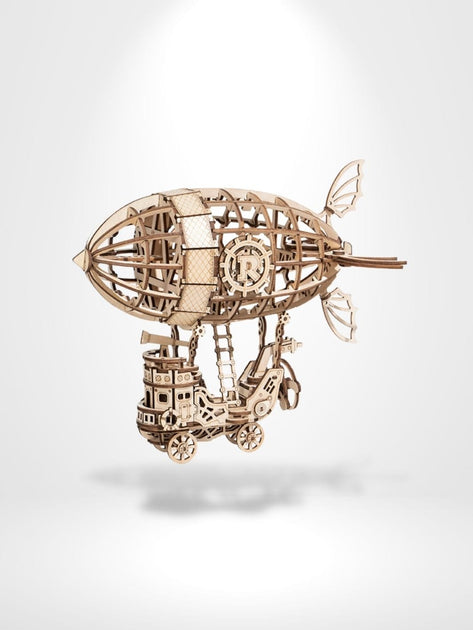 Puzzle 3D Bois Globe Lumineux Maquette en Bois a Construire Adulte