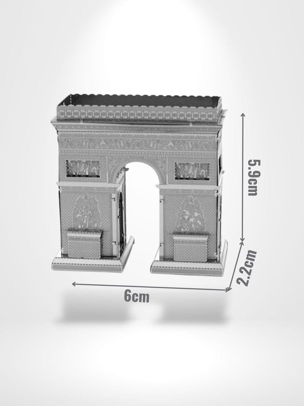 Puzzle 3D Arc De Triomphe | Brainstaker™ Argent