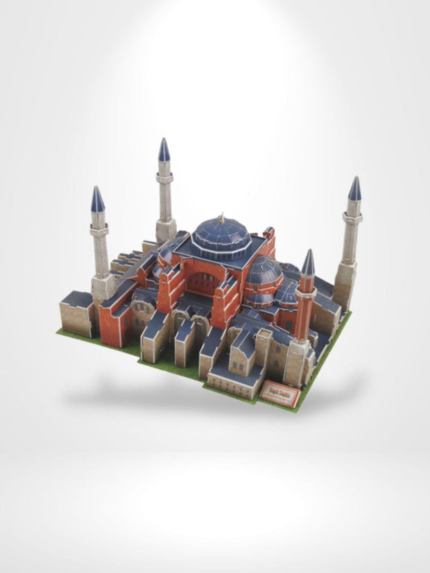  Puzzle 3D Ayasofya | Brainstaker™ Rouge Brique