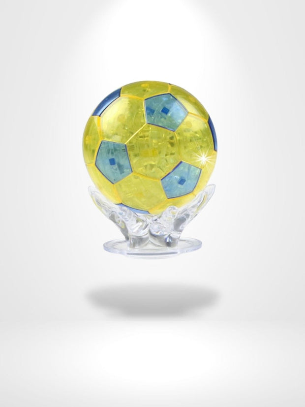 Puzzle 3D Ballon Coupe Du Monde | Brainstaker™ Jaune