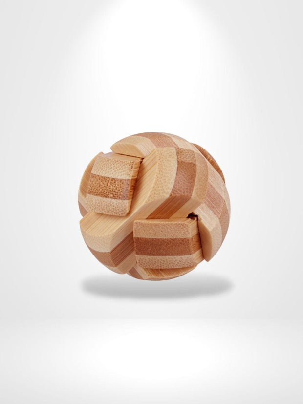  Puzzle 3D Bamboo Ball | Brainstaker™ Bois