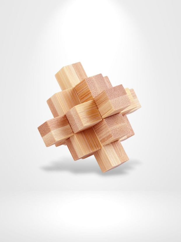 Puzzle 3D Bamboo Solution | Brainstaker™ Bois