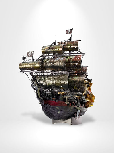 Puzzle 3D Bateau Pirate | Brainstaker™ Modéle / Noir