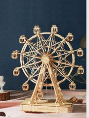 Puzzle 3D Bois Grande Roue | Brainstaker™ Bois