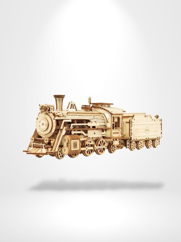 Puzzle 3D Bois Train |  Brainstaker™ Bois