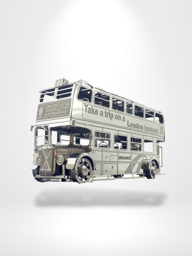 Puzzle 3D Bus Londonien| Brainstaker™ Argent