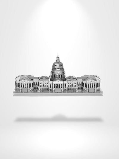 Puzzle 3D Capitol | Brainstaker™ Argent