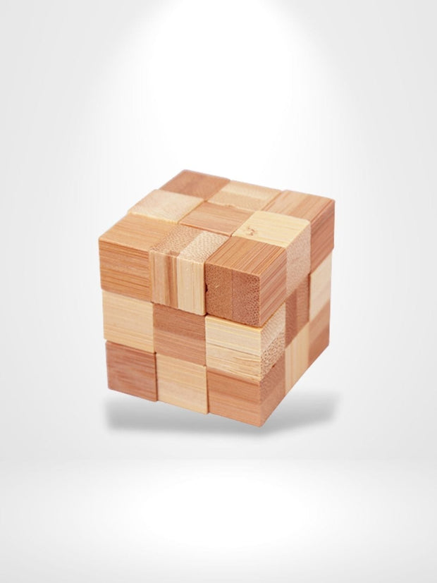 Puzzle 3D Casse-Tête Cube | Brainstaker™ Bois