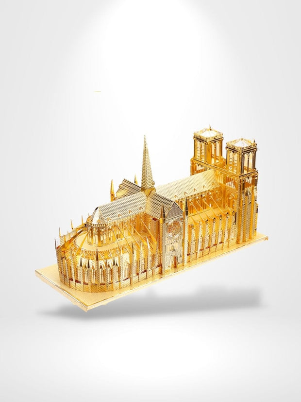 Puzzle 3D Cathédrale De Paris | Brainstaker™ Or