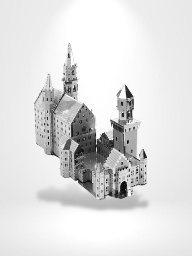 Puzzle 3D Château | Brainstaker™ Argent