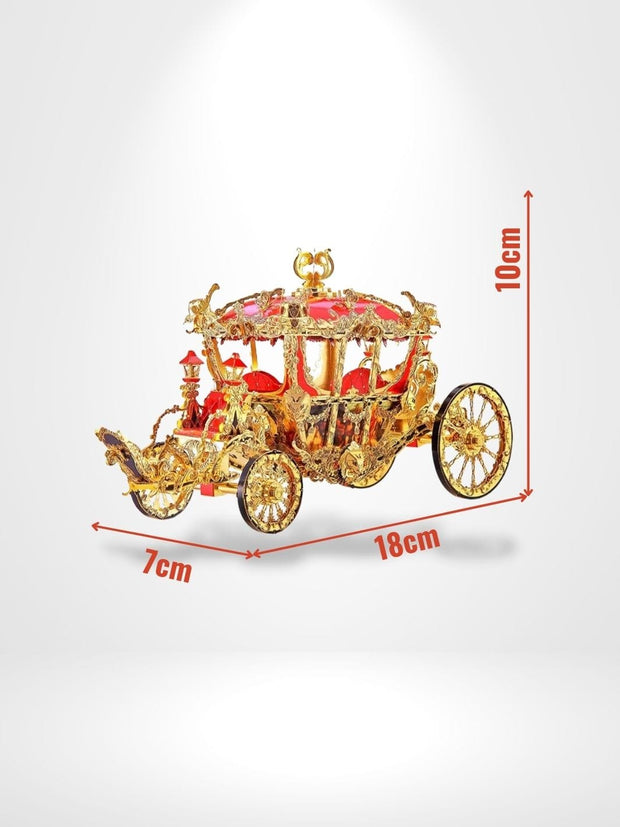 Puzzle 3D Cinderella Carriage Gold  | Brainstaker™ Or