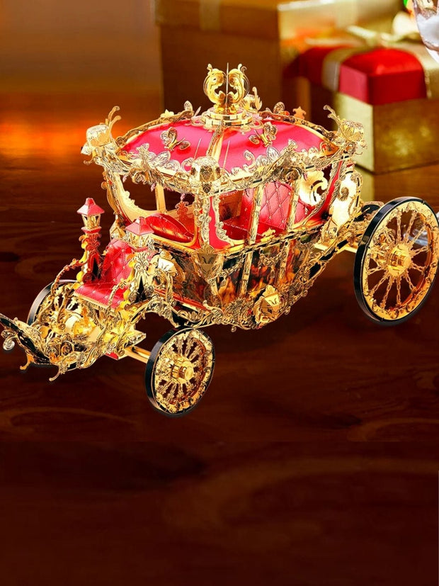 Puzzle 3D Cinderella Carriage Gold  | Brainstaker™ Or