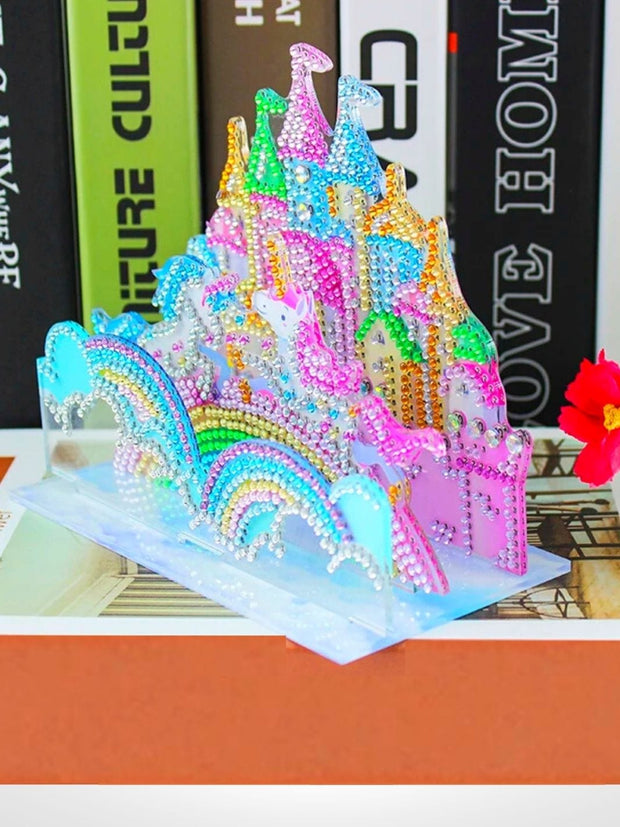 Puzzle 3D Crystal Castle | Brainstaker™ Rose