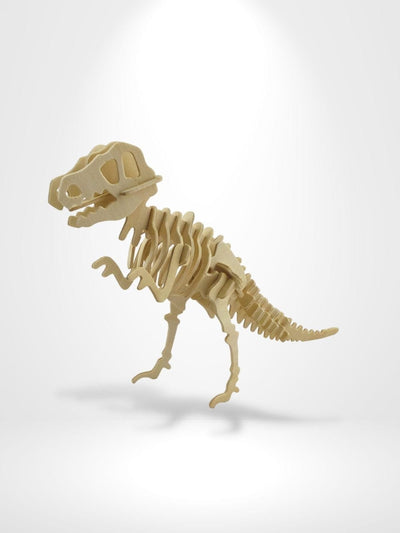 Puzzle 3D Dinosaure Squelette | Brainstaker™ Bois