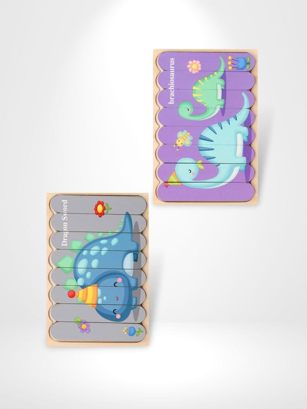 Puzzle 3D Dragon Enfant | Brainstaker™ Bois