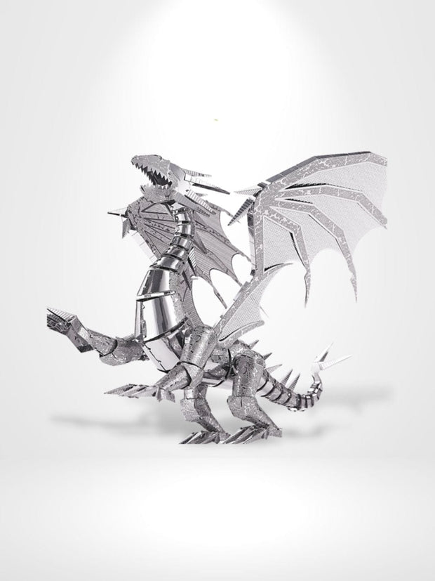 Puzzle 3D Dragon Metal | Brainstaker™