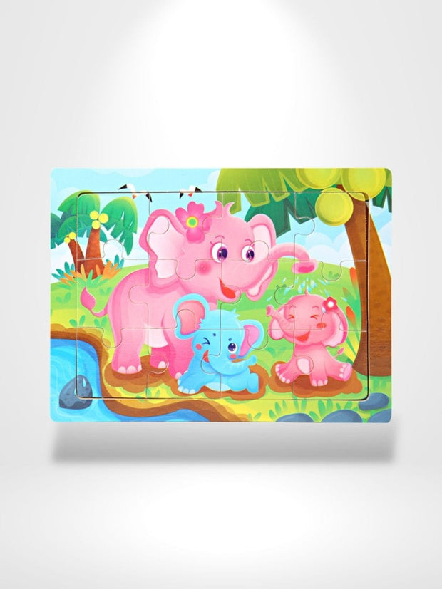 Puzzle 3D Elephant Step By Step | Brainstaker™ Rose