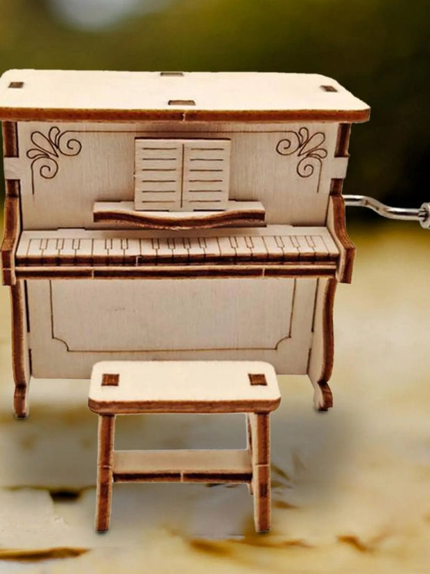 Puzzle 3D En Bois Piano | Brainstaker™ Bois