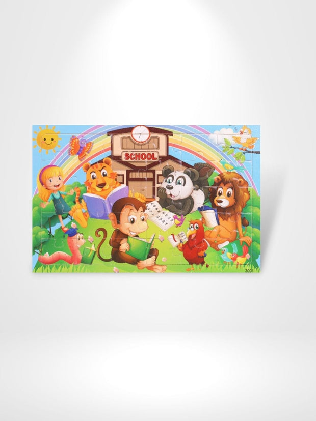 Puzzle 3D Enfant Animaux |  Brainstaker™ Marron