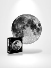 Puzzle 3D Lune | Brainstaker™ Gris