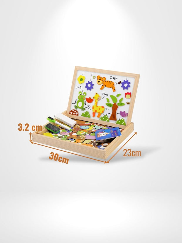 Puzzle 3D Magnétique Animaux | Brainstaker™