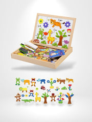 Puzzle 3D Magnétique Animaux | Brainstaker™ Modele 1 / Bois