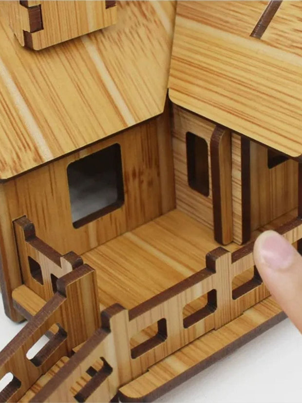 Puzzle 3D Maison bretonne | Brainstaker™