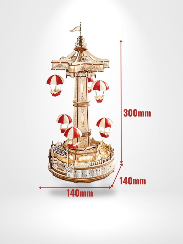 Puzzle 3D Mécanique | Brainstaker™ Bois