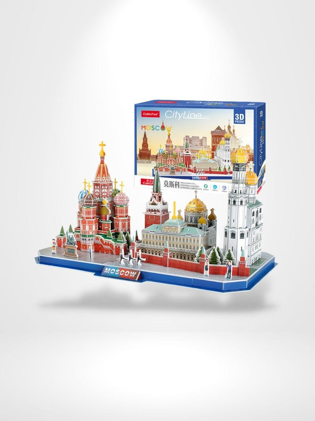 Puzzle 3D Moscow | Brainstaker™ Rouge