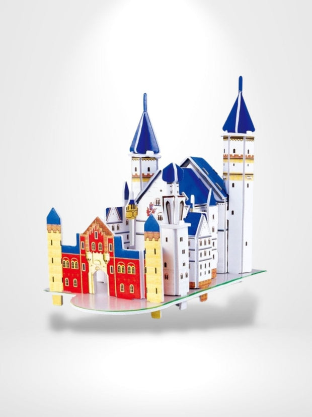 Puzzle 3D Neuschwanstein Castle | Brainstaker™ Bleu nuit