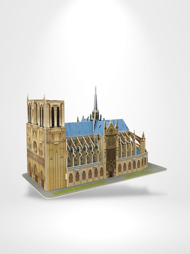 Puzzle 3D Notre Dame Cathédrale | Brainstaker™ Bleu