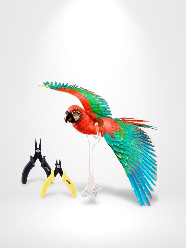 Puzzle 3D Oiseau | Brainstaker™ Vert / China