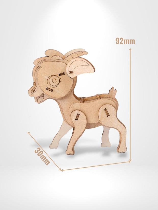 Puzzle 3D Plan Découpe laser | Brainstaker™ Bois