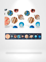 Puzzle 3D Planétarium-Système Solaire En Bois | Brainstaker™ Modèle 1 / China / Bleu Nuit