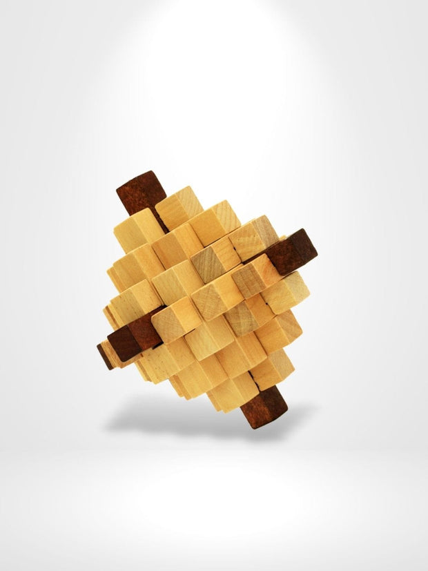 Puzzle 3D Squares | Brainstaker™ Bois