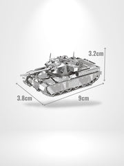 Puzzle 3D Tank | Brainstaker™ Argent