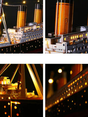 Puzzle 3D Titanic Led