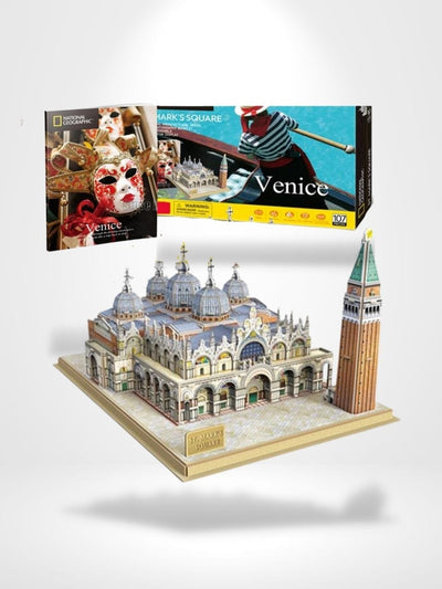 Puzzle 3D Venice | Brainstaker™ Beige