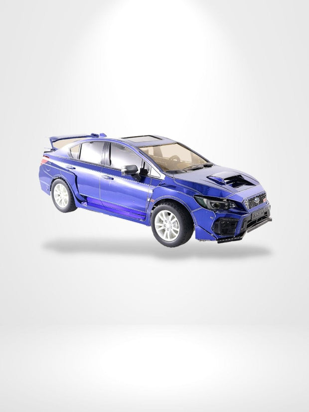 Puzzle 3D Voiture bleu | Brainstaker™ Modèle 1