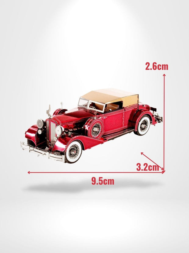 Puzzle 3D Voiture Rouge | Brainstaker™ Rouge